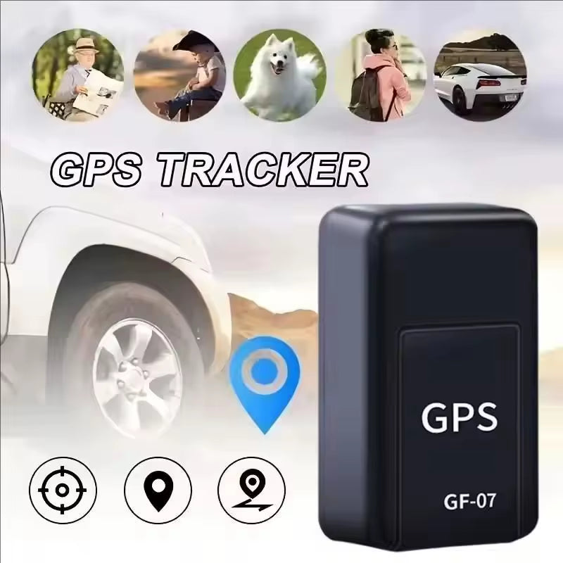 Mini Portable GPS Tracking Device GF07 Car GPS Tracker Vehicle GPS Locator Strong Magnetic Anti-Lost Precise GPS Positioning APP