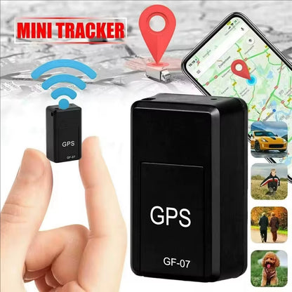 Mini Portable GPS Tracking Device GF07 Car GPS Tracker Vehicle GPS Locator Strong Magnetic Anti-Lost Precise GPS Positioning APP