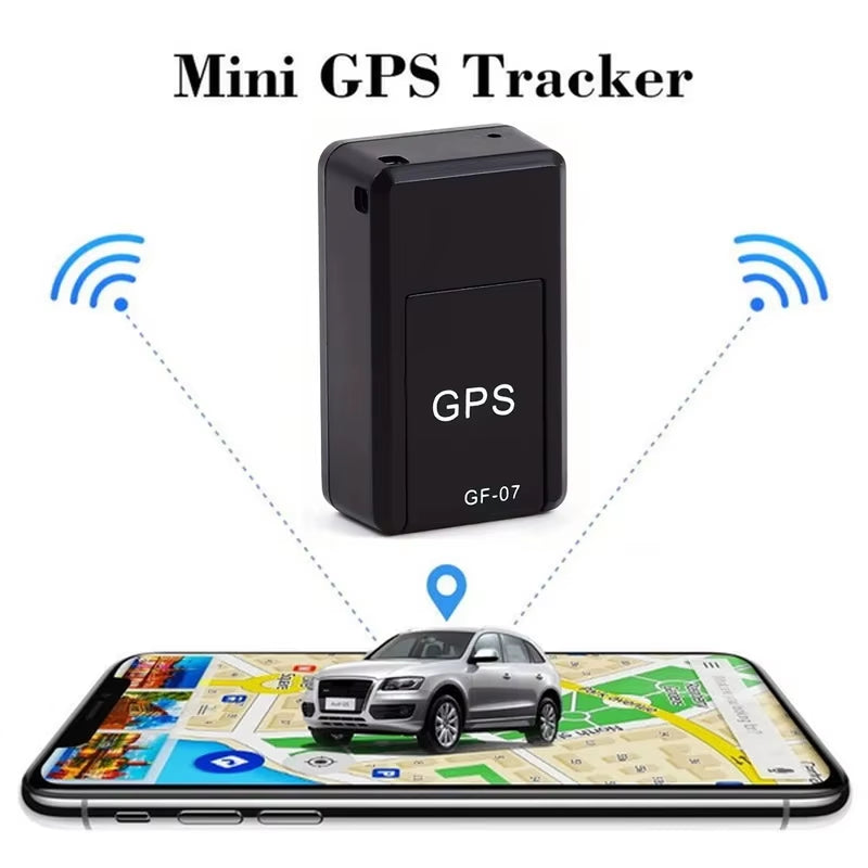 Mini Portable GPS Tracking Device GF07 Car GPS Tracker Vehicle GPS Locator Strong Magnetic Anti-Lost Precise GPS Positioning APP