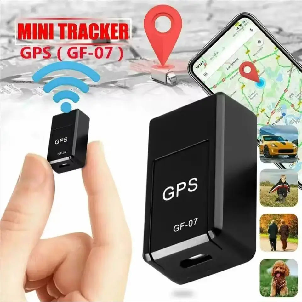 Mini Portable GPS Tracking Device GF07 Car GPS Tracker Vehicle GPS Locator Strong Magnetic Anti-Lost Precise GPS Positioning APP